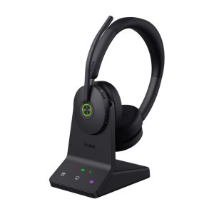 Yealink WH68 Teams auriculares inalámbricos y alámbricos con diadema, ideales para llamadas y música, conectividad USB Tipo C y Bluetooth. SKU 1208655.