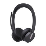 Auriculares inalámbricos de diadema Yealink BH70 Dual Teams, diseñados para oficina y centros de llamadas, con conectividad USB tipo A y Bluetooth, en color negro - 1208663