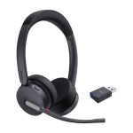 Yealink WH64 Hybrid Dual Teams auriculares con diadema para oficina o centro de llamadas, conectividad MicroUSB y Bluetooth, color negro. SKU: 1208685
