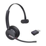 Auriculares inalámbricos Yealink WH64 Hybrid Mono para oficina y centro de llamadas, con diadema, compatible con Teams, color negro, SKU 1208687