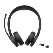 Auriculares inalámbricos Yealink BH70 Dual Teams, con diadema para oficina y centros de llamadas, conectores USB Type-C y USB Type-A, Bluetooth, color negro, SKU 1208703