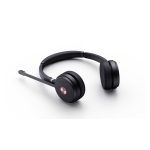 Yealink WH62 Dual UC auriculares inalámbricos de diadema para oficina o centro de llamadas, con base de carga MicroUSB, color negro. SKU 1308006.