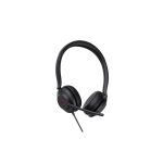 Auriculares alámbricos Yealink UH35 Dual Teams con conexión USB tipo A en color negro, ideales para oficina o centro de llamadas. SKU: 1308134
