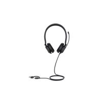 Yealink UH35 Dual Teams auriculares alámbrico de diadema para llamadas y música, color negro, con conectividad USB-C y USB-A. SKU: 1308163