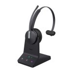 Auriculares inalámbricos Yealink WH64 Mono UC, color negro, con USB Tipo C y Bluetooth, SKU 1208672