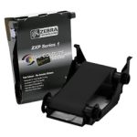 Cinta para impresora Zebra, compatible con 1000 páginas en color Negro. SKU: 800011-101