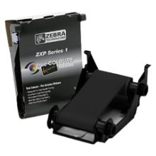Cinta para impresora Zebra, compatible con 1000 páginas en color Negro. SKU: 800011-101