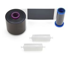 Cinta para impresora Zebra 800077-751EM capaz de imprimir hasta 2000 páginas, ideal para documentos de alta calidad