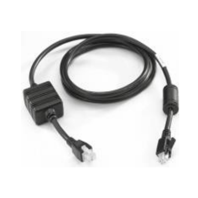 Zebra CBL-DC-382A1-01 cable de transmisión Negro 1 Zebra CBL-DC-382A1-01 cable de transmisión Negro