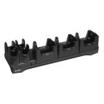 Base de carga Zebra CR40-3S4T-TC2-G-02, diseñada para ordenador de bolsillo PDA, múltiples puertos. SKU: CR40-3S4T-TC2-G-02