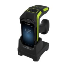 Base de carga para ordenador de bolsillo tipo PDA de la marca Zebra, modelo CR90-1S0T-TC5-M-01, diseñada para proporcionar conectividad avanzada y carga eficiente.