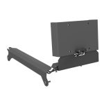 Soporte de montaje de Zebra para bastidor de cables modelo CS-CAB-MNTG-C6, ideal para organizar cables de manera eficiente.