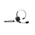Auriculares alámbricos Zebra HS2100 de diadema para oficina o centro de llamadas en color negro, SKU HS2100-OTH