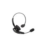 Auriculares Inalámbricos Zebra HS3100 en color negro, diseño de diadema ideal para oficinas y centros de llamadas, con conexión Bluetooth. SKU: HS3100-OTH