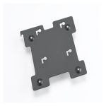 Kit de montaje en pared Motorola MK3000 en color negro, SKU KT-152097-01. Incluye soporte y tornillería para una instalación segura y sólida.