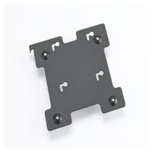 Kit de montaje en pared Motorola MK3000 en color negro, SKU KT-152097-01. Incluye soporte y tornillería para una instalación segura y sólida.