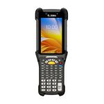 Imagen del Zebra MC9300, un ordenador móvil de mano con pantalla táctil de 4.3 pulgadas y resolución de 800 x 480 pixeles, con un peso de 765 gramos en color negro. SKU: MC930P-GSBDG4RW.