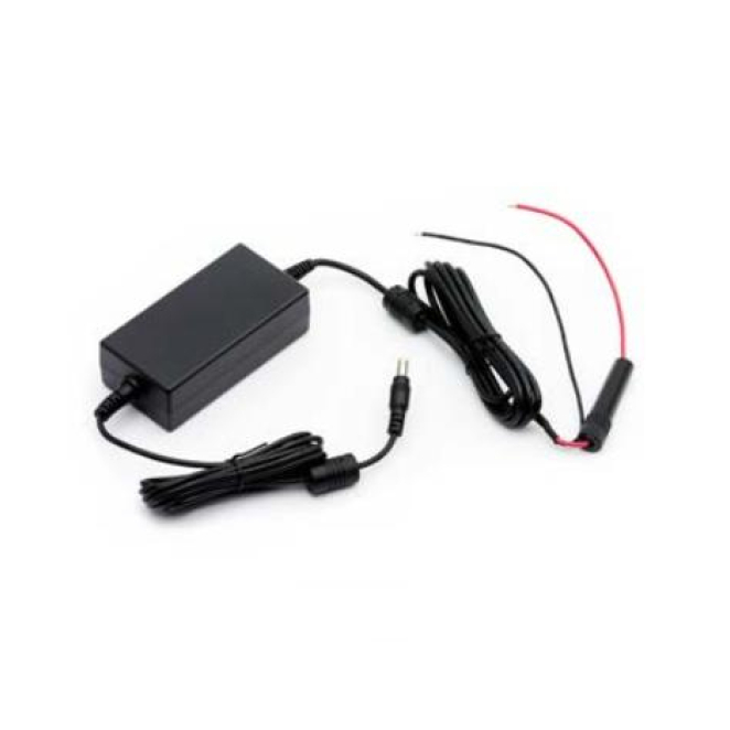 Adaptador e Inversor de Corriente Zebra Negro para Auto Adaptador e inversor de corriente Zebra para auto, modelo P1063406-031, color negro, ideal para uso en vehículo.