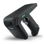 Lector de códigos de barras portátil Zebra RFD40 UHF RFID Premium Plus en negro, SKU RFD4031-G10B700-WR, con capacidad de escaneo 1D y 2D