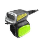 Zebra RS5000X lector de códigos de barras portátil 1D/2D láser en color negro y verde, SKU RS5000X-TCFSSWR.