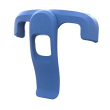 Accesorio para ordenador de bolsillo tipo PDA de Zebra con clip de transporte duradero. SKU: SG-HC2L5L-CLIP-01