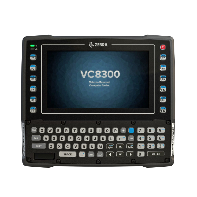 Zebra VC8300 ordenador móvil con pantalla táctil de 8 pulgadas Zebra VC8300 ordenador móvil de mano con pantalla táctil de 8 pulgadas, resolución de 1280 x 720 píxeles, 3,7 kg, color negro, SKU VC83-08SOCQBAABA-I
