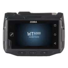 Ordenador móvil de mano Zebra WT6000 con pantalla táctil de 3.2 pulgadas y resolución 800 x 480 pixeles en color negro, peso 245 g, SKU WT60A0-TS2NEWR