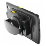 Imagen del accesorio arm mount para PDA Zebra, modelo ZBK-ET4X-8BTRYBK1-01. Ideal para profesionales en movimiento que requieren robustez y facilidad de uso.