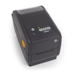Zebra ZD411 impresora de etiquetas, 203 x 203 DPI, velocidad de impresión de 152 mm/s, con conectividad inalámbrica y alámbrica, incluyendo WiFi y Bluetooth. SKU ZD4A022-T0EW02EZ.