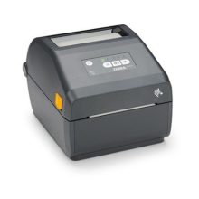 Impresora de etiquetas Zebra ZD421D con impresión térmica directa, resolución de 300 x 300 DPI, velocidad de 102 mm/s y conectividad tanto inalámbrica como alámbrica. SKU: ZD4A043-D0EE00EZ