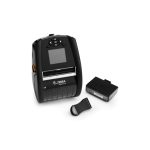 Impresora de etiquetas térmica directa Zebra ZQ620 Plus con 203 x 203 DPI y velocidades de impresión de 115 mm/s. SKU: ZQ62-AUWBE14-00