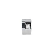 Impresora de etiquetas Zebra ZT510 con transferencia térmica, resolución de 300 x 300 DPI, velocidad de 305 mm/s y conectividad Ethernet y Bluetooth, SKU ZT51043-T0E0000Z.