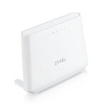 Router inalámbrico Zyxel DX3301-T0 con Gigabit Ethernet, doble banda en 2,4 GHz y 5 GHz, color blanco. SKU DX3301-T0-DE01V1F.