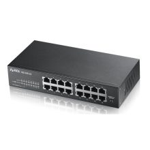 Imagen del switch Zyxel GS1100-16 con 16 puertos Gigabit Ethernet no administrado, SKU GS1100-16-EU0103F