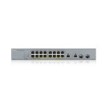Zyxel GS1350-18HP-EU0101F switch gestionado L2 con Gigabit Ethernet, PoE y color gris. SKU: GS1350-18HP-EU0101F.