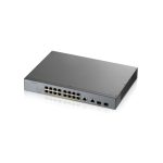 Zyxel GS1350-18HP-EU0101F switch gestionado L2 con Gigabit Ethernet, PoE y color gris. SKU: GS1350-18HP-EU0101F.
