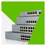Imagen del Zyxel GS1350-26HP-EU0101F, un switch gestionado L2 Gigabit Ethernet con energía sobre Ethernet (PoE) en color gris