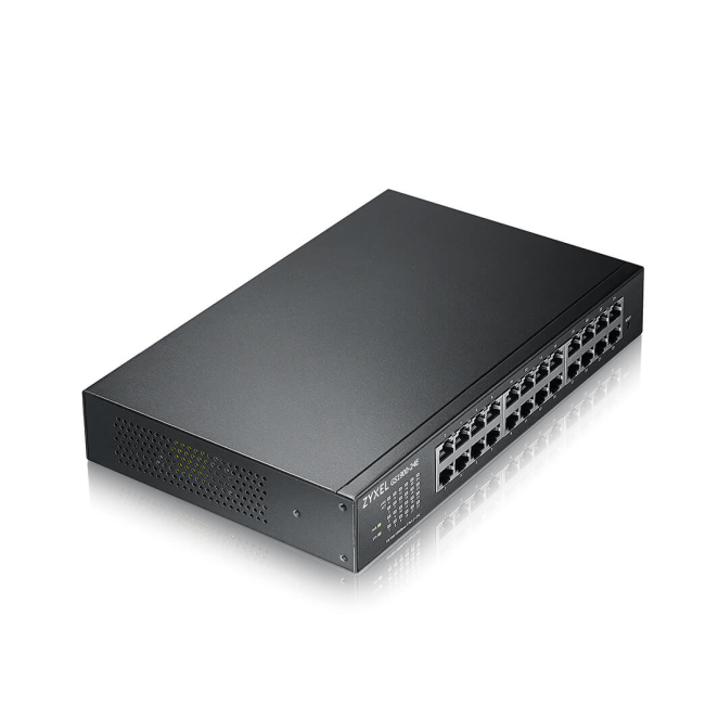 Zyxel GS1900-24E-EU0103F switch Gestionado L2 Gigabit Ethernet (10/100/1000) 1U Negro 1 Zyxel GS1900-24E-EU0103F switch gestionado