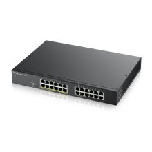 Zyxel GS1900-24EP, Switch gestionado L2 Gigabit Ethernet (10/100/1000) con Energía sobre Ethernet (PoE) Negro. SKU: GS1900-24EP-EU0101F