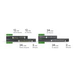 Zyxel GS1900-24EP, Switch gestionado L2 Gigabit Ethernet (10/100/1000) con Energía sobre Ethernet (PoE) Negro. SKU: GS1900-24EP-EU0101F