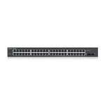 Zyxel GS1900-48-EU0102F, switch L2 Gigabit Ethernet, 48 puertos, color negro, SKU: GS1900-48-EU0102F
