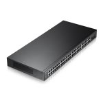Zyxel GS1900-48-EU0102F, switch L2 Gigabit Ethernet, 48 puertos, color negro, SKU: GS1900-48-EU0102F