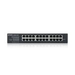 Zyxel GS1915-24E, switch gestionado L2 con 24 puertos Gigabit Ethernet (10/100/1000) en color negro, SKU GS1915-24E-EU0101F