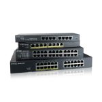 Zyxel GS1915-24E, switch gestionado L2 con 24 puertos Gigabit Ethernet (10/100/1000) en color negro, SKU GS1915-24E-EU0101F