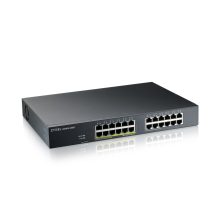Zyxel GS1915-24EP, Switch Gestionado L2 Gigabit Ethernet (10/100/1000) con Energía sobre Ethernet (PoE), 1U, Negro. SKU: GS1915-24EP-EU0101F