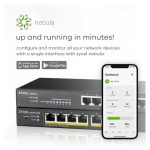 Imagen del Zyxel GS1915-8, un switch gestionado de capa 2 con puertos Gigabit Ethernet (10/100/1000) en color negro. SKU GS1915-8-EU0101F