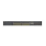 Imagen del Zyxel GS1920-24HPV2, un switch gestionado Gigabit Ethernet (10/100/1000) con Energía sobre Ethernet PoE, SKU: GS192024HPV2-EU0101F