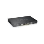 Imagen del Zyxel GS1920-24HPV2, un switch gestionado Gigabit Ethernet (10/100/1000) con Energía sobre Ethernet PoE, SKU: GS192024HPV2-EU0101F