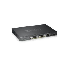 Imagen del Zyxel GS1920-24HPV2, un switch gestionado Gigabit Ethernet (10/100/1000) con Energía sobre Ethernet PoE, SKU: GS192024HPV2-EU0101F
