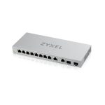 Zyxel switch gestionado Gigabit Ethernet XGS1210-12 de color gris, modelo XGS1210-12-ZZ0102F